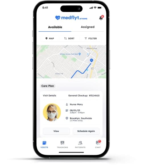 caregiver's medflyt app
